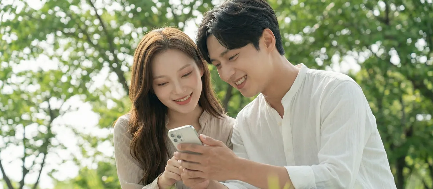 청구 화면 항목을 확인하는 장면을 담은 참고 사진
